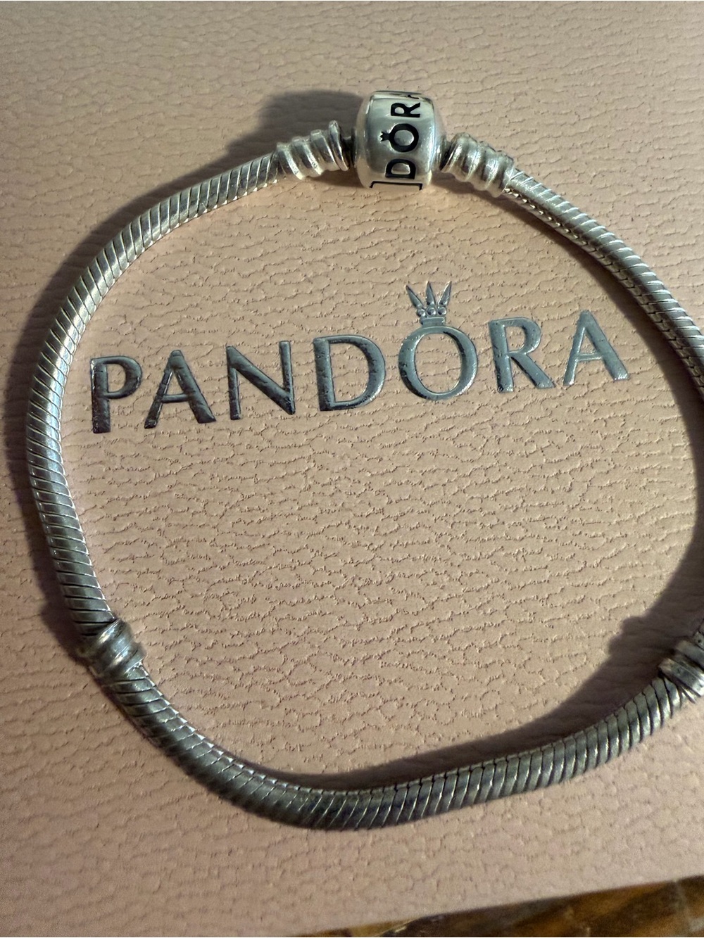 Pandora Barrel Clasp Snake Bracelet